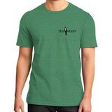 District T-Shirt (on man) Heather green thestartottawa